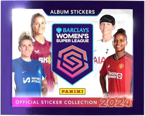 حزمة Super League للسيدات مع مجموعة ملصقات 2023/24 للمبتدئين والتي تحتوي على 1x ألبوم Panini WSL لكرة القدم و10x حزم ملصقات in Saudi Arabia