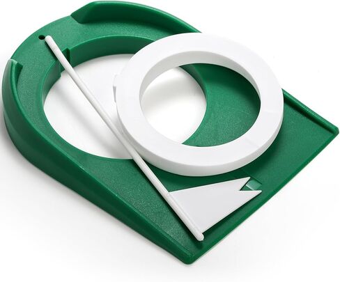 Jucoan 4 عبوات من أكواب وضع الجولف والعلم البلاستيكي لتدريب الجولف، معدات تدريب ثقب الجولف، هدايا للرجال والنساء والأطفال في الفناء الخلفي الداخلي والخارجي in Kuwait