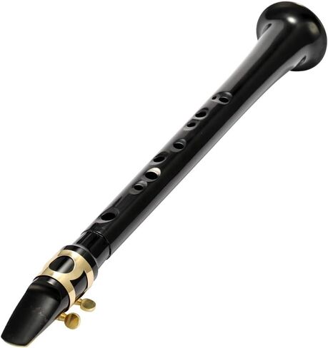 ساكسفون صغير محمول باللون الأسود على شكل حرف C ساكسفون صغير مع حقيبة حمل أداة نفخ خشبية in Kuwait