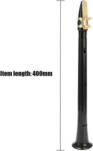 ساكسفون صغير محمول باللون الأسود على شكل حرف C ساكسفون صغير مع حقيبة حمل أداة نفخ خشبية in Kuwait