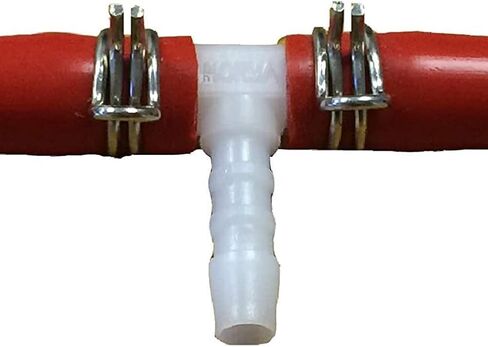 Yinpecly Double Wire Spring Hose Clamp 6mm(ID) Double Wire Fuel Line Silicone Hose Tube Spring Clips Silver Tone 50PCS in Saudi Arabia