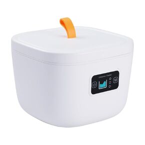 Ultrasonic Cleaner Ultrasonic UV Retainer Cleaner Machine 8.6oz(255ml) 45kHz Portable Ultrasonic Jewelry Cleaner with 3 Cleaning Modes for Home, Dentures, Mouth Guard, Ring Diamond