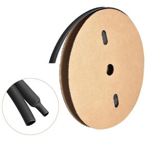 MECCANIXITY Heat Shrink Tubing, 3:1 Ratio 1/2 Inch Diameter 50ft Adhesive Lined Dual Wall Heat Shrink Tube Waterproof Sealed Black