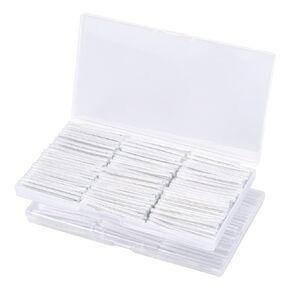 600 Pack Fiber Splice Sleeves (3.2mm Dia x 60mm length) Clear Heat Shrink Tubing Wire Connectors Kit Heat Shrink Tubing Clear Cable Sleeves Heat Shrink Tubing Kit