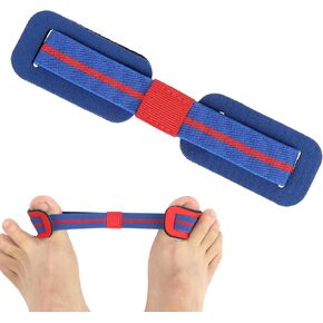 Toe Stretcher Bunion Corrector for Women Big Toe Yoga Toes Toe Separators Toe Bands for Correct Alignment & Ease Discomfort (Blue)
