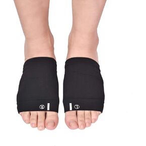 2 Pairs Arch Support Socks, Plantar Fasciitis Socks with Arch Support, Gel Foot Arch Support for Heel Pain, Flat Feet, Bone Spurs, High Arches, Plantar Fasciitis Relief Bands Fits Over Socks Men Women