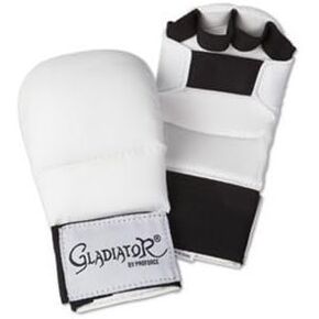 PROFORCE Gladiator Karate Sparring Gloves - White - Medium