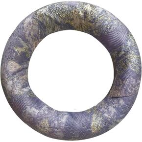 وسادة وعاء الغناء لوعاء الغناء التبتي، وسادة مستديرة مصنوعة يدويًا من الحرير المطرز لأوعية الصوت in Kuwait