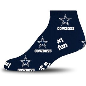 FBF - Official NFL Toddler Size Team Logo Socks Approx. 1-3 years old One Size Fits Most - Dallas Cowboys #1 Fan