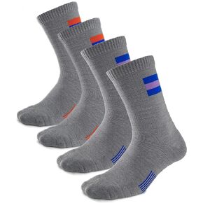 Merino Wool Hiking Socks Women Moisture Wicking Boot Socks for Mens Running Compression Socks Athletic Cushioned Sports Socks
