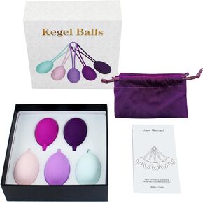 Pelvic Floor Muscle Trainer - Pelvic Floor Tightening and Strengthen Bladder Control - Kegel Exercise for Women Recommended by Doctors- Prevent Prolapse - for Beginners to Advanced