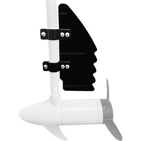 Boat Rudder Clamp,Fits 24-86 Thrust Trolling Motors Accessories,for Fishing Kayak, Canoe, Angling Boat,for Electric Motors Shaft 1 1/8""