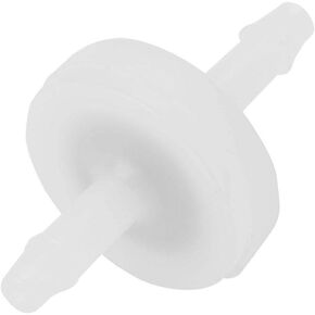 1/8" 3/16" 1/4" Inline Check Valve PVDF One Way Inline Check Valve For Fuel Gas Liquid Air Check Valves(1/8"),Air Source Treatment Components