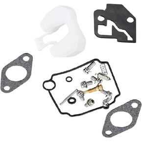 8M0044576 Carburetor Repair Kit Replacement for Mercury Mariner and Nissan Tohatsu Outboard 8 9.9 HP Boat Motor Engine Parts Carb Rebuild 3V1871221M 3V1871220M 3V1871220 3V1-87122-0
