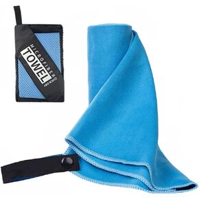 Workout Towels, Microfiber Gym Sweat Towels, Small Quick Dry Cooling Hiking, Fitness, Yoga, Sport Travel Towel for Men/Women-15 x 31"