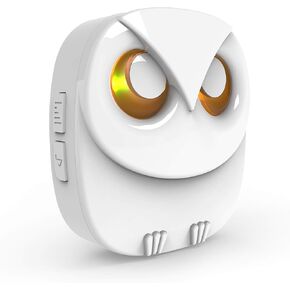 Extra Wireless Plug-in Receiver for HTZSAFE Wireless Alarms- Up to 32 Zones and 35 Optional Melodies- 4 Adjustable Volume Levels,White