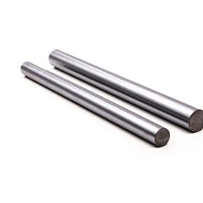 8mm Linear Shaft, 2pcs Linear Motion Rod Shaft Guide Diameter 8mm Length 700mm (27.56 inch), Case Hardened Chrome Plated for CNC Machines Equipments and DIY 3D Printer (Pack of 2)