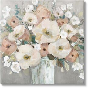Stupell Industries Mixed Spring Bouquet Canvas Wall Art by Carol Robinson
