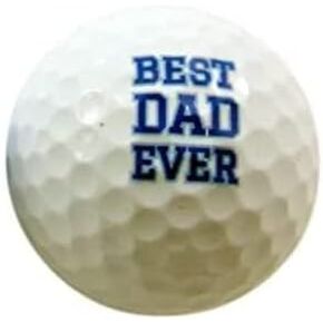 Westmon Works Best Dad Golf Ball for Fathers Day Golfing Dads and Grandfathers Small