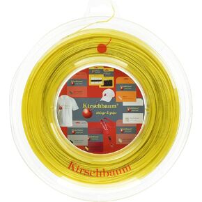Kirschbaum Reel Competition Tennis String, 1.30mm/16-Gauge, Yellow