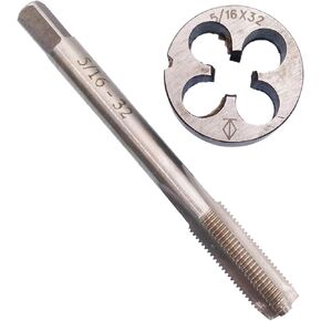 HSS 5/16-32 UNS Tap and 5/16-32 UNS Die Right Hand