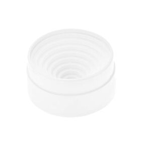 uxcell Lab Flask Support Plastic Stand 90mm Diameter Round Bottom Holder for 50ml-1000ml Flasks White