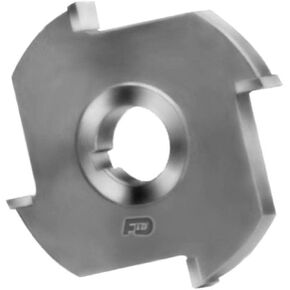 F&D Tool Company 12024D-AC6121 قطاعة طحن جانبية من الكربيد، غير حديدية، فتحة أربور 1 بوصة، قطر 6 بوصة، عرض الوجه 3/8 بوصة، 6 عدد الأسنان in Kuwait