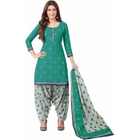 Miraan Women's Cotton Printed Readymade Salwar Suit