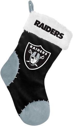 جورب عيد الميلاد من القطيفة بشعار FOCO Oakland Raiders 2017 NFL الأساسي in Saudi Arabia