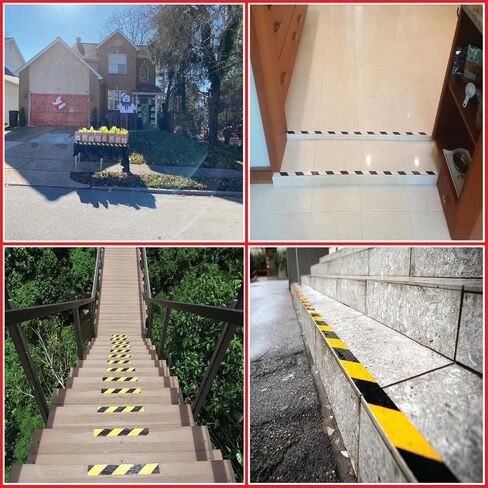 GGR Supplies T.R.U. SST-618C Black & White Hazard Warning Safety Stripe Tape: 2" in. wide x 18 yds. in Saudi Arabia