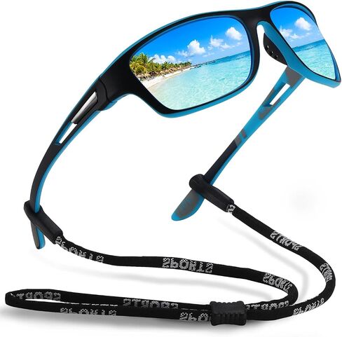 Sports Polarized Sunglasses for Men Women Outdoor Fashion Fishing Driving Baseball Golf Anti-UV400 Cycling Glasses in Saudi Arabia