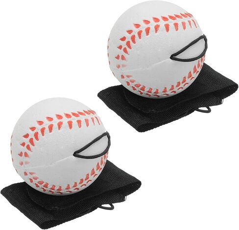 PATIKIL Sports Wrist Ball Rubber Rebound Wristband Wrist Return Ball Sport on a String for Exercise in Saudi Arabia