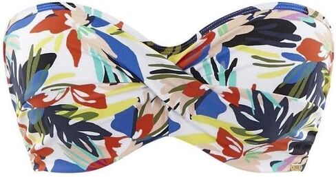 Panache Women's Standard Anya Riva Print Twist Bandeau Bikini Top in Saudi Arabia