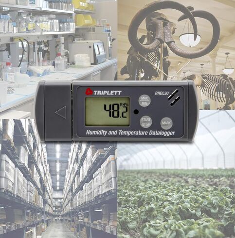 Triplett RHDL30 Temperature / Humidity PDF Data Logger - Record 24,000 Readings Each in Saudi Arabia