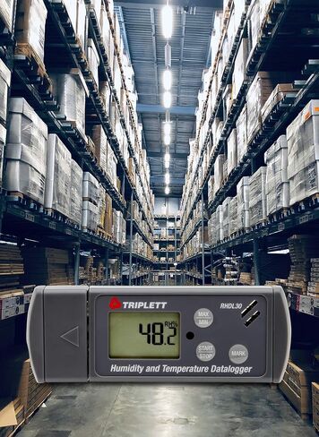 Triplett RHDL30 Temperature / Humidity PDF Data Logger - Record 24,000 Readings Each in Saudi Arabia