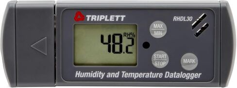 Triplett RHDL30 Temperature / Humidity PDF Data Logger - Record 24,000 Readings Each in Saudi Arabia
