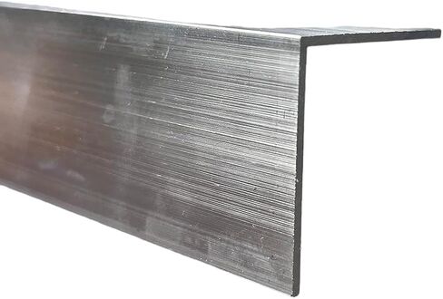 Aluminum 6063 Angle, 1-1/2" x 1-1/2"x 8", 1/16" Width (Pack of 2) in Kuwait