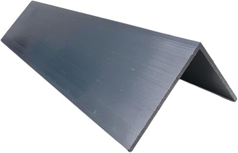 Aluminum 6063 Angle, 1-1/2" x 1-1/2"x 8", 1/16" Width (Pack of 2) in Kuwait