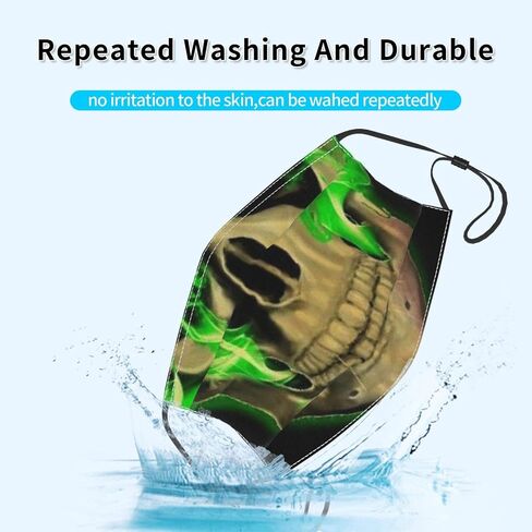 4pcs Face Mask With Filter Pocket Washable Reusable Face Bandanas Balaclava For Men Women With 8 Filters in Saudi Arabia