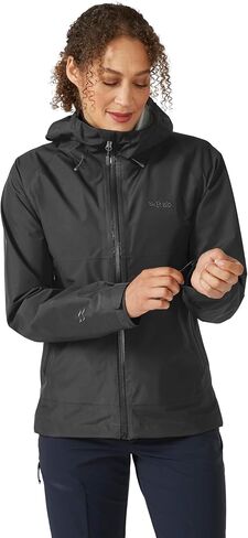 RAB Women's Namche Gore-Tex Paclite Jacket GTX Waterproof Breathable Rain Shell for Hiking & Everyday Outdoor Use in Saudi Arabia
