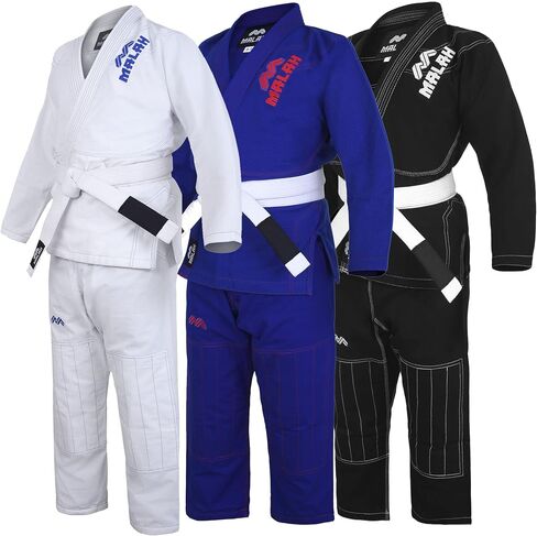 Malah Sports Bjj Gi Lightweight Adult Brazilian Jiu Jitsu Gi Kimono For Men & Women With Free Belt A0 A1 A2 A3 A4 A5 in Saudi Arabia