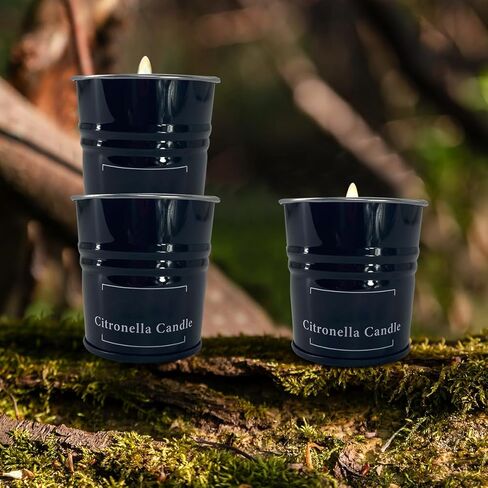 Enhanced Scents Outdoor Citronella Candles, 9 Pack, Red, Repel Scented Candles, Control, 100% Soy, for Patio, Outside, Outdoor Table Decor, Camping Accessories, Home Scented in Kuwait
