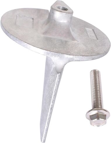 SouthMarine Boat Engine 61A-45371-00 Trim Tab Anode for Yamaha Outboard Motor V6 3.1 and 3.2 liter 200HP 225HP 250HP, fit Sierra 18-6119 18-6119Z in Saudi Arabia
