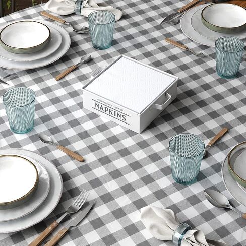 تصميمات بارنيارد حامل مناديل المزرعة لحاملي مناديل الطاولة للمطبخ، حامل مناديل ريفي عتيق على الطراز الريفي الفرنسي، مناديل معدنية حامل مناديل، حامل مناديل الطاولة، أبيض 7 بوصة × 7 بوصة in Kuwait