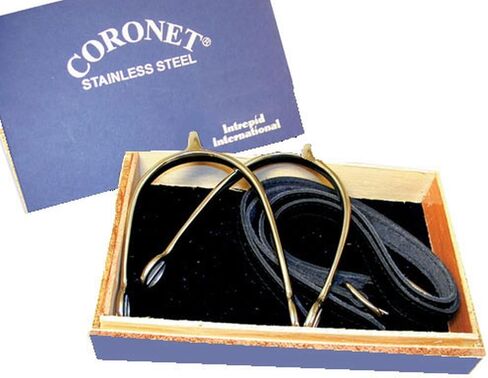 حذاء Coronet للسيدات من Prince of Wales English Show Spurs مع أشرطة جلدية/محفزة في صندوق in Kuwait