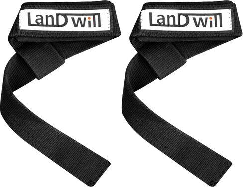 Padded Lifting Straps for Weightlifting,Heavy Weight Lifting Wrist Wraps for Women & Men.Deadlifting Straps with Neoprene Padded Straps for Weight lifting,Gym Wrist Straps with Hand Grips Support (2) in Saudi Arabia