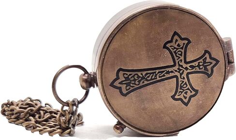 Engraved Compass - Proverbs 3:5-6 | Perfect for Graduation, Religious, Missionary, and Christian Gifts,(Trust in The Lord with All Your Heart) in Saudi Arabia