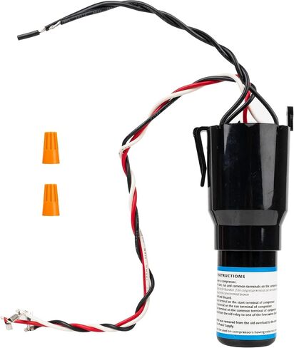 BlueStars RCO810 3-in-1 Hard Start Kit Relay Capacitor - Compatible with Sup.co Refrigerator Freezers 1/12-1/5 HP, 110-125VAC - Replaces TJ90RCO810 AP4503019 ERP810 HS810 in Saudi Arabia