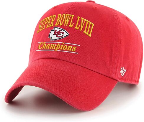 47 Men's NFL Super Bowl LVIII Champions Clean Up Adjustable Hat in Saudi Arabia