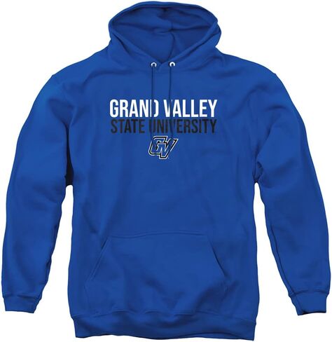 LOGOVISION Grand Valley State University Official Stacked Unisex Adult Pull-Over Hoodie in Saudi Arabia